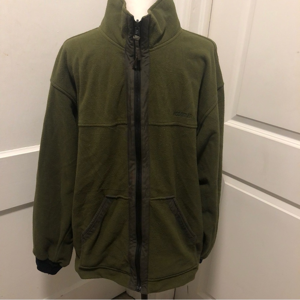 Hodgman mens fleece coat size large